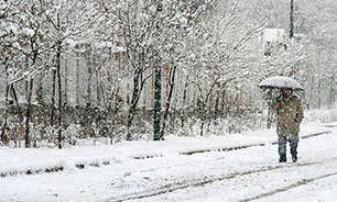 برف و باران کردستان را در بر می گیرد/کاهش دید در محور های ارتباطی