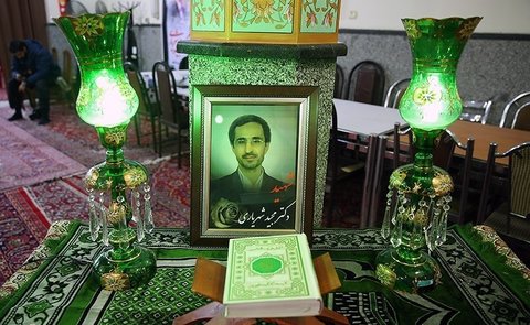 گزارش تصویری از مراسم سالگرد شهید شهریاری
