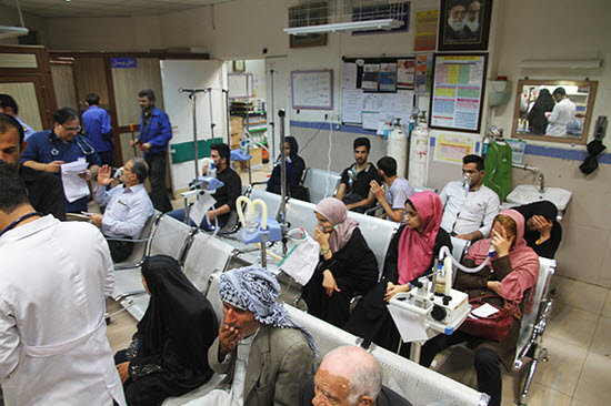 آمار بیماران تنفسی خوزستان کاهش پیدا کرد