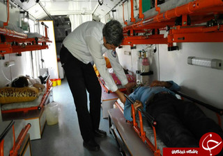 آتش سوزی در بیمارستان اردیبهشت شیراز ۱۳ مصدوم داشت
