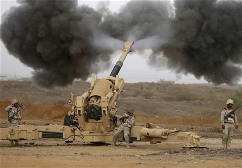 حملات توپخانه‌ای ارتش یمن به چندین پایگاه مرزی عربستان