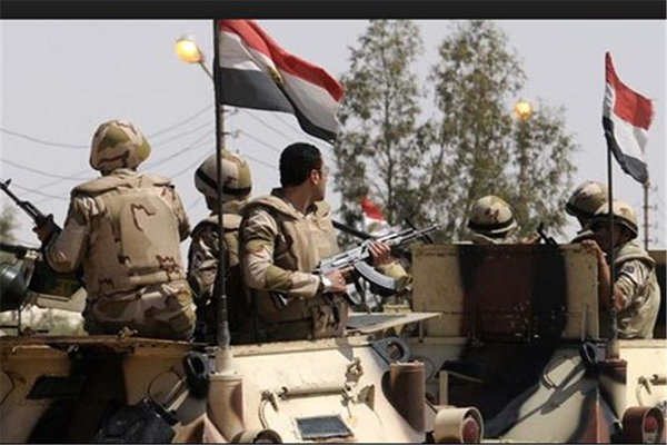 هلاکت 14تروریست در منطقه سینای مصر