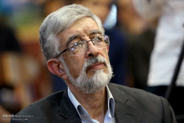 حداد عادل عزادار شد