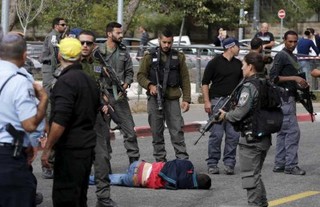 شهاد یک فلسطینی به ضرب گلوله اشغالگران در جنوب نابلس