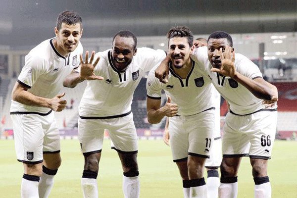 اقدام جالب هواداران السد قطر قبل از بازی با استقلال تهران + عکس