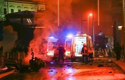 بازداشت 10نفر در رابطه با انفجارهای استانبول