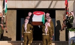 انتقال جسد یک نظامی اردنی کشته شده در جنگ ۱۹۶۷ از قدس به امان