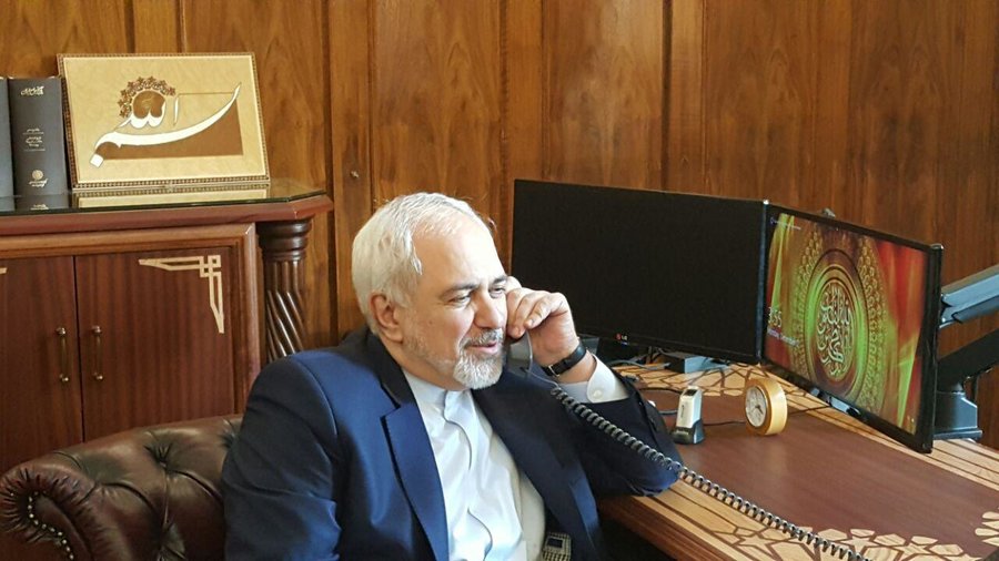 ظریف با چند تن از همتایان خارجی خود در خصوص بحران سوریه گفتگو کرد
