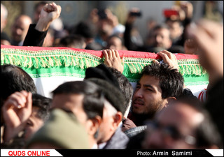 مردم ورامین به استقبال شهید مدافع حرم رفتند