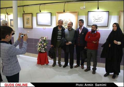 افتتاح نمایشگاه آثار خوشنویسی با حضور استادان صاحب آثار در موسسه همدم