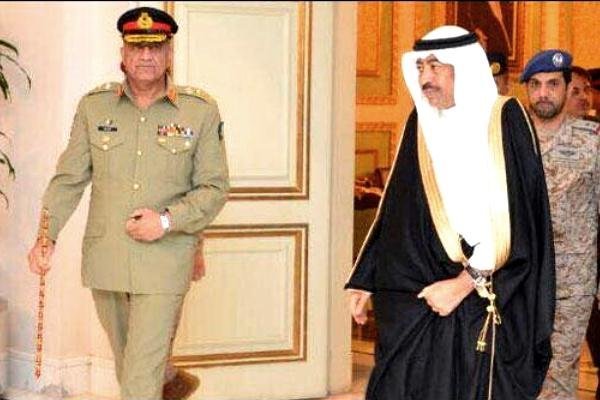 سفر فرمانده کل ارتش پاکستان به عربستان سعودی