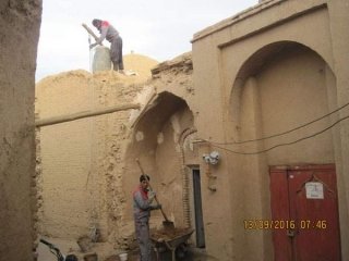 خانه تاریخی ملاعباس زاوه مرمت شد