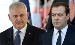نخست وزیر ترکیه و روسیه