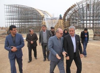شهردار شهرکرد از پروژه های عمرانی دانشگاه شهرکرد بازدید کرد