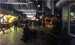 پلیس آلمان: برخورد کامیون به بازار کریسمس عمدی بوده است/داعش برعهده گرفت