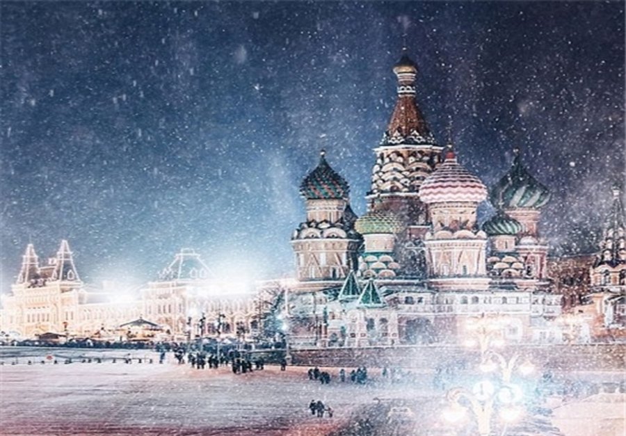 زمستان رویایی مسکو به روایت دوربین