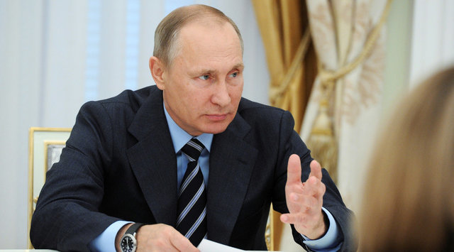 پوتین خواستار همکاری بیشتر غرب با مسکو در مبارزه با تروریسم شد