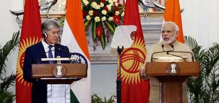 رهبران هند و قرقیزستان:تروریسم مهمترین چالش آسیا است