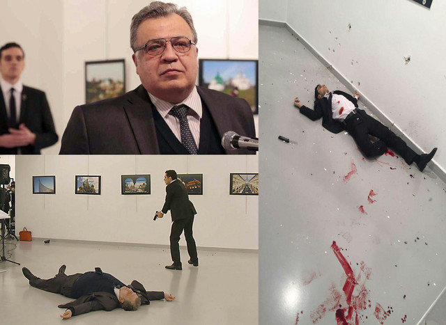 وزیر کشور ترکیه: ترور سفیر روسیه طراحی شده و با نیت قبلی بود