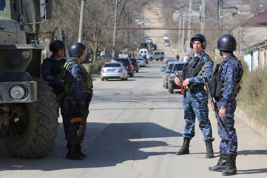 ۳ مرد مسلح در داغستان روسیه کشته شدند