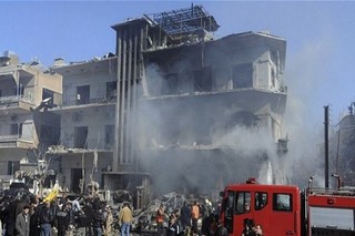 سفارت روسیه در دمشق مورد حمله خمپاره ای قرار گرفت