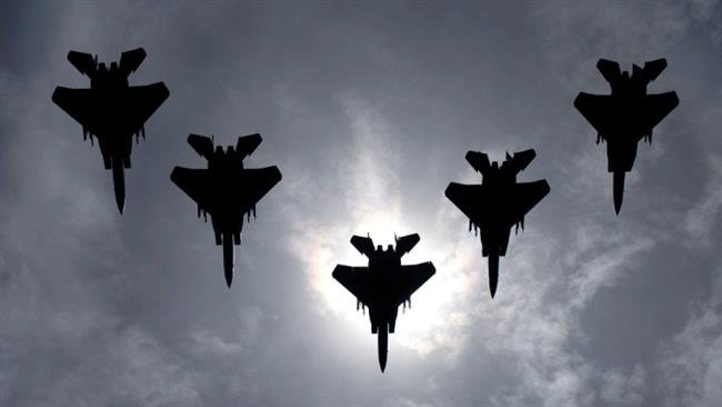 عملیات مشترک جنگنده های روسیه و ائتلاف بین المللی علیه داعش