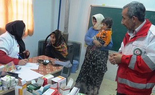 بیش از دو هزار نفر از خدمات داوطلبانه جمعیت هلال احمر استان بهره مند شدند