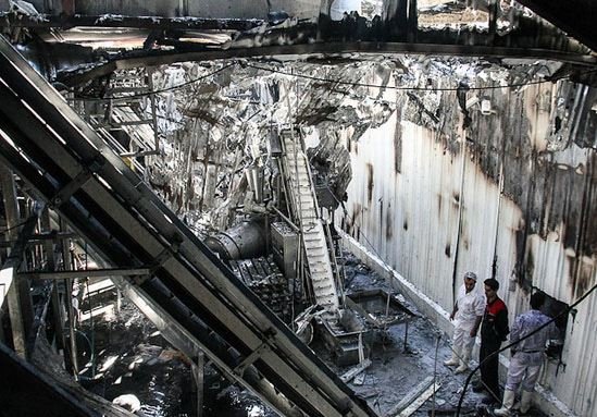 انفجار در شرکت کاله مازندران چهار مصدوم بر جای گذاشت