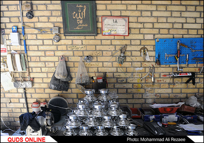 سماور سازی در مشهد/گزارش تصویری