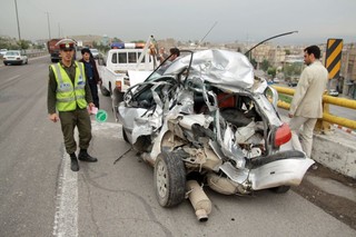 واژگونی مرگبار سواری خودرو در جاده تبریز - آذرشهر ۴ کشته و زخمی برجای گذاشت