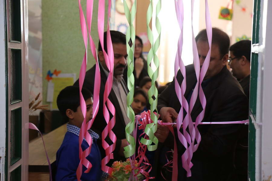 طرح کانون مدرسه در بافق افتتاح شد