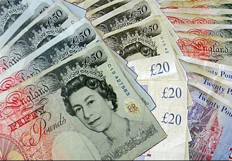 ارزش پوند انگلیس به کمترین میزان در سه هفته گذشته رسید