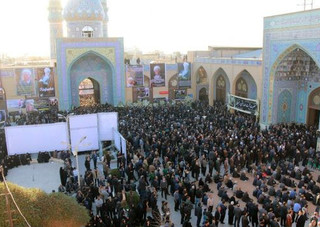 بزرگداشت آیت الله هاشمی رفسنجانی در مسجد جامع رفسنجان