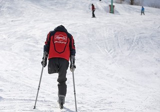 البرز میزبان رقابت های اسکی معلولان