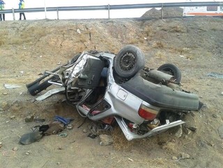 تصادف مرگبار در محور قزوین-تاکستان جان چهار نفر را گرفت