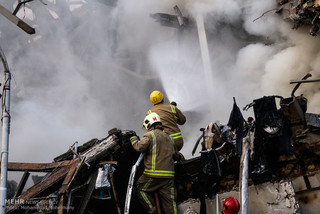 اطلاعیه نیروی انتظامی در پی حادثه ناگوار تخریب ساختمان پلاسکو
