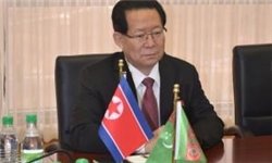 اولین سفیر کره شمالی استوارنامه خود را تقدیم رئیس مجلس ترکمنستان کرد