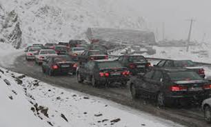 بارش برف سبب مسدود شدن برخی از نقاط جاده ای خراسان جنوبی شد