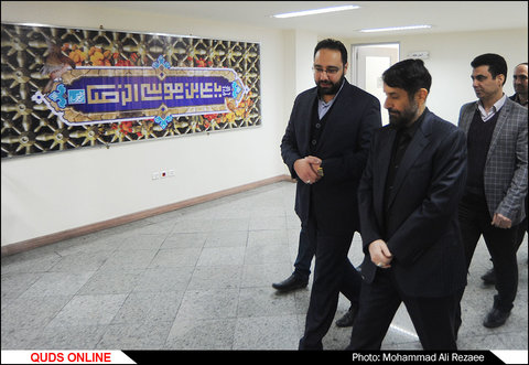 بازدید عضو مجمع تشخیص مصلحت نظام از موسسه فرهنگی قدس/گزارش تصویری