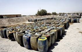 محموله ۳۲ هزار لیتری نفت قاچاق در یزد توقیف شد 