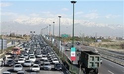 ترافیک سنگین در بلوار اصلی بهشت‌ زهرا/ رفع محدودیت‌های ترافیکی در خیابان شهید بهشتی و رسالت