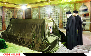 حضور رهبر انقلاب در مرقد مطهر امام راحل و گلزار شهدای بهشت زهرا / گزارش تصویری