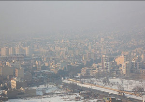 کیفیت هوای تهران با عدد ۱۰۹ برای گروه‌های حساس، ناسالم است