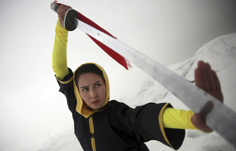 دختران «ووشو کار» افغان و مبارزه با محدودیت های سنتی + تصاویر