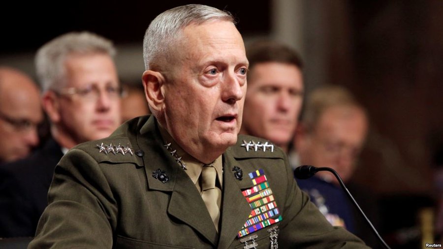 وزیر دفاع آمریکا خواستار افزایش بودجه ارتش برای ۲۰۱۷ شد