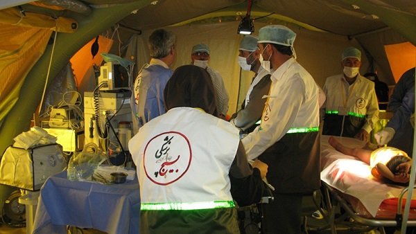 چهارمین بیمارستان صحرایی شهدای جامعه پزشکی در یزد برپا می شود 