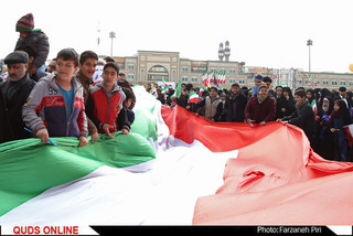 راهپیمایی 22 بهمن در قم/گزارش تصویری