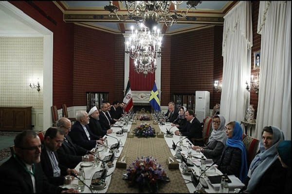 مواضع سوئد نسبت به مسئله هسته ای ایران میانه بود /  توسعه و تعمیق همکاری‌های مشترک میان دو کشور