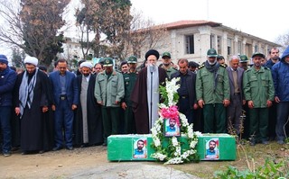 پیکر شهید«عباسعلی اصفهانکلاته» به زادگاهش بازگشت