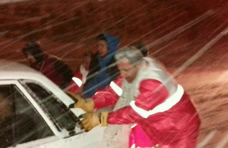 امداد رسانی به ۵۹۰ حادثه دیده برف و کولاک
